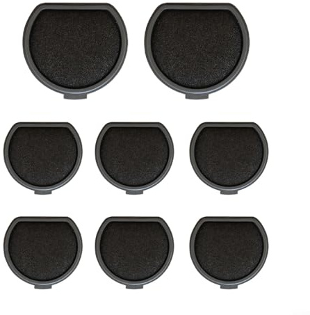 Gettimore 8 Stück Vormotorfilter für AEG QX9-1-50IB/ALRG/ANIM Staubsauger, Schwammfilter Staubsaugerzubehör