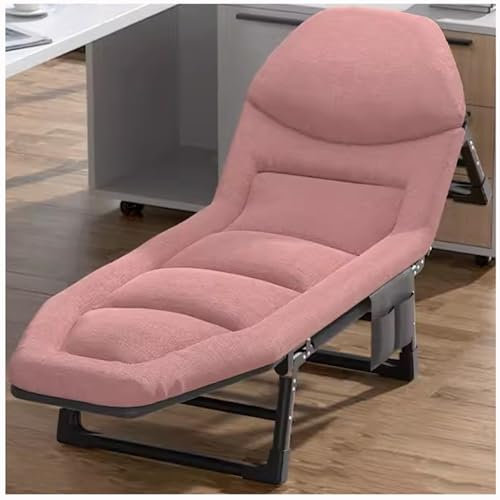 Faltbares Campingbett für Erwachsene, leicht und tragbar, Reise-Campingbett mit Liegestuhl, kompaktes Gästebett, 178 x 56 cm, langlebig und bequem