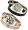 DEARMAMY 2 Stück Duftendes Lederarmband Armbänder Diffusoren Für Ätherische Öle Charm Armband Armband Für Damen Lebensbaum Armband Parfüm Diffusor Armband Diffusor Medaillon
