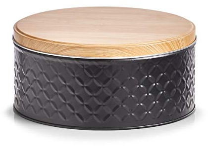 Basera Metall-Vorratsdose (Schwarz, 2000 ml)