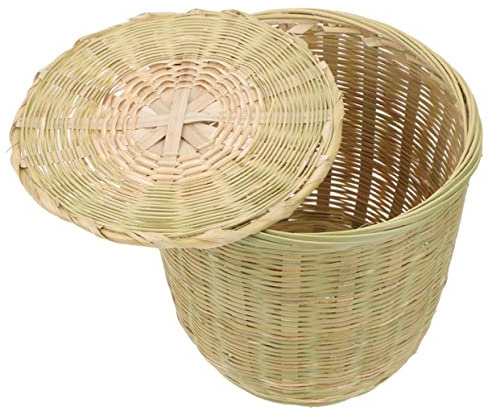 Ciieeo Tissé Avec Couvercle Pour Rangement De Et Articles Divers Style Pastoral Pour Cuisine Ou Chambre
