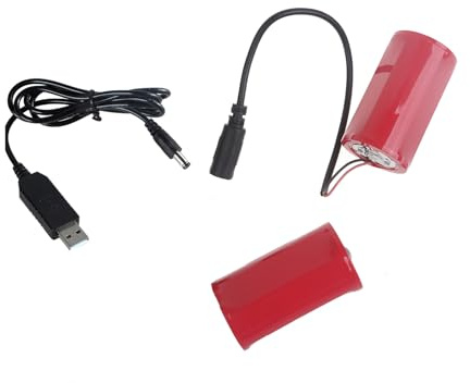 USB auf 3 V LR20 D Batterie-Eliminatoren, Batterie-Netzteil-Adapter für Schreibtischlampen, Werkzeuge, Elektronik