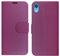 Case For iPhone XR, PU Leather Flip Wallet Phone Cover With 2 Card Slots Magnetic Closure For iPhone XR (Purple)