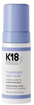 K18 TripleBright Purple Shampoo, 125ml