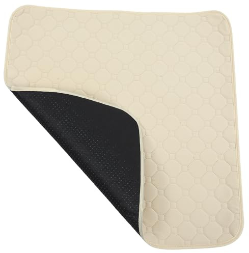 Sitzschutzpolster aus Polyester für Sofa und Autositz Beige | Waschbar, Saugfähig und Einfach zu Verwenden, Multifunktionaler Schutz für Möbel und Fahrzeuginnenraum, Beige
