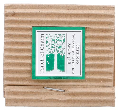 Garcia de Pou Näh-Kits mit Recycling-Verpackung, 6 x 6,5 cm, rot, 6 X 6,5 x 30 cm