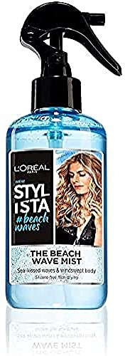 L'Oreal Paris Stylista Spray Beach Wave Mist 200ml, El embalaje puede variar
