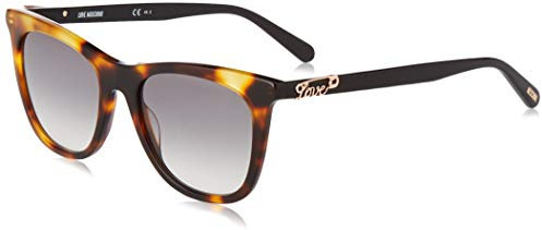 Love Moschino MOL005/S DARK HAVANA/GREY SHADED 52/18/145 Damenbrillen Sonnenbrillen