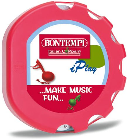 Bontempi 541832 Tamburin, Mehrfarbig