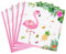 WERNNSAI Flamingo Partyzubehör – 50 Stück Servietten für Abendessen Party Mittagessen Hawaiianische Luau Party mit tropischem Motto rosa Papierservietten für Geburtstag Hochzeit Pool Teeparty