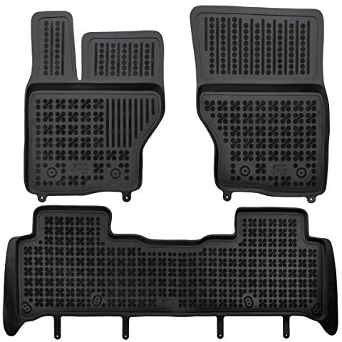 AZUGA Hohe Gummi Fußmatten mit Rand passend für Land Rover Discovery V ab 4/2017/Range Rover Sport II ab 6/2013-8/2022 AZ10300383 Automatten