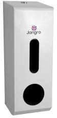 Traditional Toilet Paper Roll Dispenser - 3 Roll - Coated Metal - White