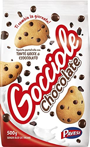 Pavesi - Gocciole Chocolate - 500 gr Pack (2)