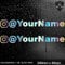 myrockshirt 2er Set Instagram Logo mit Wunschname je 24cm Aufkleber Sticker Autoaufkleber Profi-Qualität Sticker UV-fest