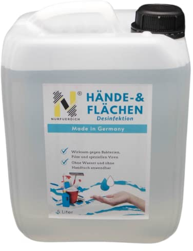 5 Liter WHO Rezept Nr.6 Hände- Desinfektionsmittel Alkohol