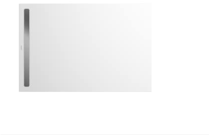 Kaldewei Duschwanne Nexsys Modell 2618 120 x 90 x 2,2 cm, alpinweiß matt mit Secure Plus