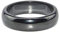 Hematite Rings, Echte Hämatitringe für Frauen Männer Unisex, Black Stone Magnetische Angst Balance Wurzel Chakra Echte Angst Hämatit Ringe, Absorbieren Negative Energie Ring, Schmuck Zubehör Ring