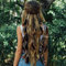 Runmi Boho-Feder-Stirnband, lange Quaste, Kopfschmuck, verstellbare Haarbänder, Festival-Haarschmuck für Frauen und Mädchen