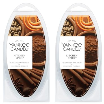 Yankee Candle Set of 2 Kitchen Spice Fragranced Wax Melts
