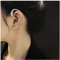 Allereya Vintage Schlange Ohrmanschette Wrap Ohrringe Silber - Punk Ohr Clip Crawler Schmuck Für Frauen Und Mädchen