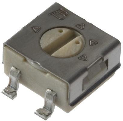 Trimmer, Potentiometer, 100 kOhm, 20 %, 1 Umdrehung, SMD, Trimmer, Potentiometer und variable Widerstände, 1 Stück, 3314G-2-104E