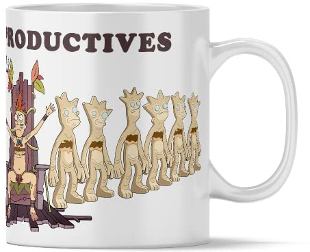 ERT GROUP Original und offiziell lizenziert von Rick and Morty Keramikbecher, Muster Morty 005, Kaffee- und Teebecher Tasse 330ml