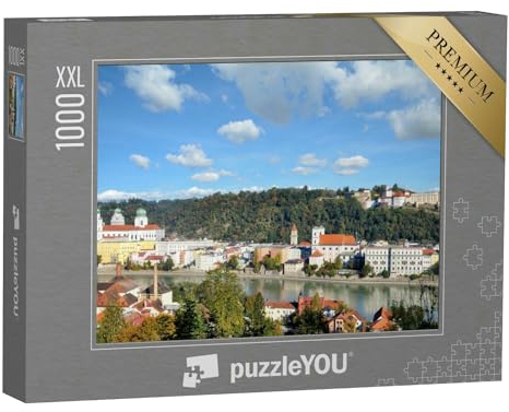 Puzzle 1000 Teile XXL „Passau, Bayerischer Wald, Niederbayern“