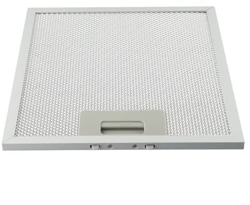 Metal Mesh Extractor Vent Filter, Cooker Hood Grease Filter 230x260mm Aluminized Grease Filtration for Kitchen Extractor Vent