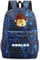 Kindergarten Roblox Rucksack Roblox,Roblox teenager Rucksack,Roblox Cartoon Anime Schulrucksack,für Kinder Jungen und Mädchen Teenager