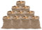 vidaXL Sacos de Yute 10 Unidades 60x105 cm 100% Yute 220 g/m²