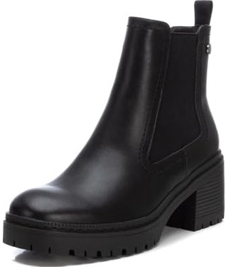 XTI 143370, Stivaletto Donna, Nero, 39 EU