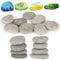 Piedras pintadas 8 piezas Guijarro para pintar Guijarros para pintar Rocas y piedras para pintar Guijarros para jardín exterior Piedras creativas pintadas a mano Para decoración de pintura colorida