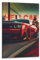 Rennwagen-Poster SRT Hellcat American Muscle Car, dekoratives Gemälde, Leinwand-Kunstbild, 30 x 45 cm