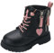 Stivali per Bambini Comode Carino Stivaletti Stivali da Neve Scarponcini Stivali per Bambini Stivali Lunghi con Fodera Calda Casual Cotone Scarpe Invernali All'Aperto Scarpe