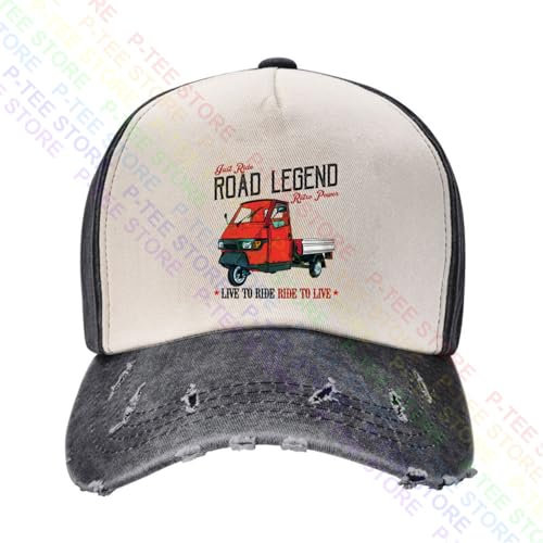 SVYRVUR Baseballkappe Ape Piaggio 50 Baseballkappe Snapback Caps Gestrickter Fischerhut Golf