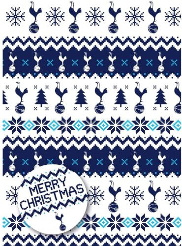 Tottenham Hotspur FC Christmas Gift Wrap, Cards, Giftwrap & Giftbags, Gift