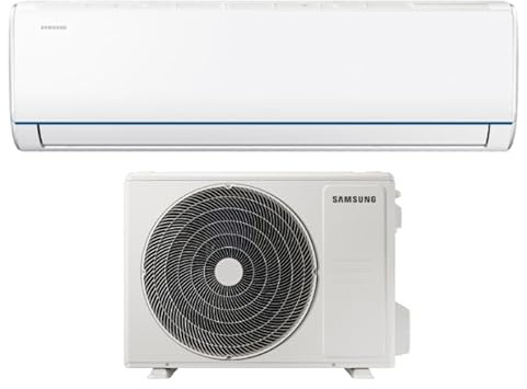 Samsung AR40 Panarea, Climatizzatore 12000 Btu, Inverter, Nuovo Modello 2026, Wifi Integrato, Controllo Tramite App, Risparmio Energetico, Modalità Good Sleep, Classe A++/A+