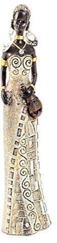 Geschenkestadl Afrikanerin mit Krug 24 cm groß afrikanische Frauen Figur Afrika