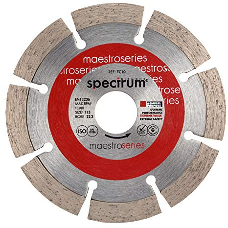 Spectrum Maestro 10mm General Purpose Diamond Blade - 115/22.23mm