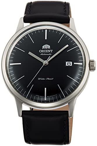 Orient Unisex Erwachsene Analog Automatik Uhr mit Leder Armband FAC0000DB0