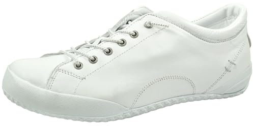 Andrea Conti Damen Schnuerschuhe 0340559-051 gelb 298237, Weiß, 41 EU