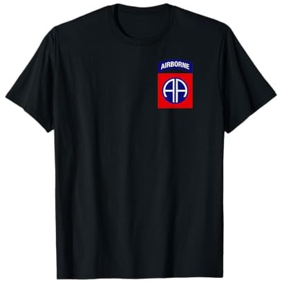 82nd Airborne Shirt - 82nd Airborne Division Patch T-Shirt