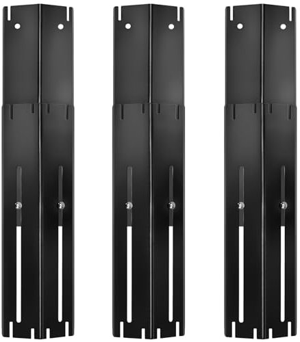 GasSaf Verstellbare Heizplatte, universelle Heizplatten für Expertengrillteile, ausziehbar von 29,8 cm bis 53,3 cm L, Flammenbändiger, Ersatzteil für Charbroil Chargriller Brinkmann Thermosgrills,
