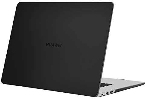 MOSISO Funda Dura Compatible con Huawei MateBook D 15 Pulgadas 2020 2019, Cubierta Rígido Plástico Estuche Protectora, Negro