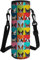 Wanyint Insulated Neoprene Water Bottle Carrier for Women Men Boston Terrier Dog Water Bottle Sleeve Strap Sling Holder Animal Steel and Glass Plastic Bottles Adjustable Shoulder Strap