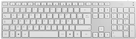 T'nB - iClick - Clavier Bluetooth Rechargeable en Aluminium - Blanc