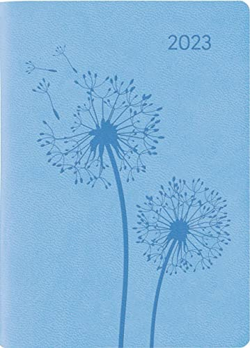 Ladytimer Mini Deluxe Sky 2023 - Taschen-Kalender 8x11,5 cm - Tucson Einband - mit Motivprägung - Weekly - 144 Seiten - Alpha Edition