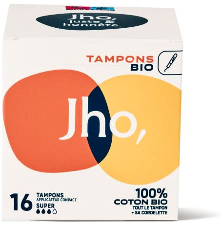 Stempel aus Bio-Baumwolle mit kompaktem Applikator (super)