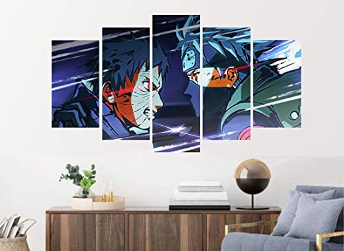 nilkash Naruto Poster.Anime Affiches pour Chambre pour Les Fans de Naruto Manga. Le Meilleur Choix pour la décoration Murale. Cadre d'affiche Non Inclus.