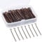 OWill Haarnadeln,150 Stück Brown mit Box für Frauen Haarschmuck damen Mädchen Kinder HaarnadelUnsichtbarer Wellen-Haargriff Haarspange Bobby pins Bulk-Haarschmuck Braune Haarklammer(Braun)